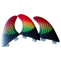 Half Carbon Glasfaser Honeycomb Surf Fin Tri Set für Surfboard